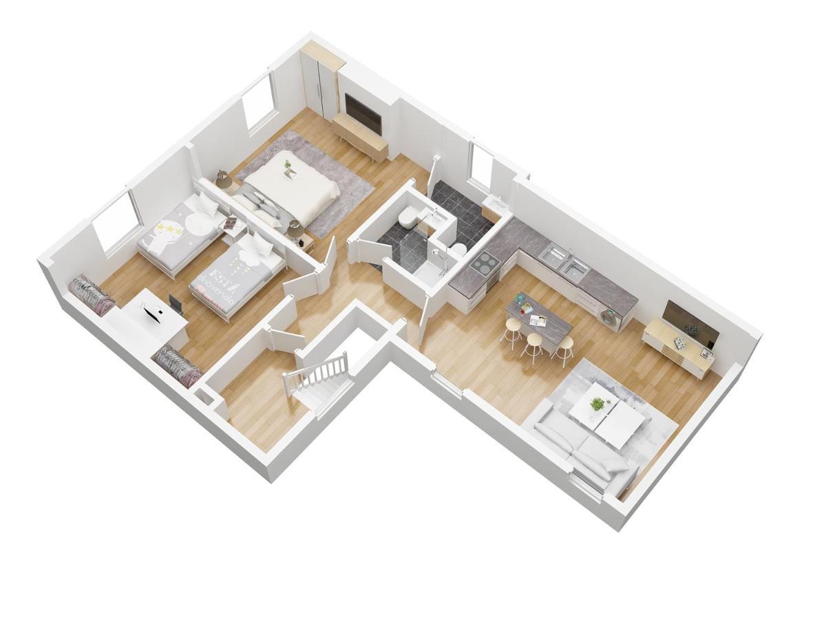 The Nutcracker Suite - Self Check-In, Self-Catering Apartment For East Midlands Airport Kegworth Bagian luar foto